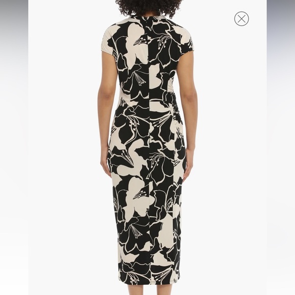 Donna Morgan Floral Midi Dress, size 2 - Picture 5 of 7